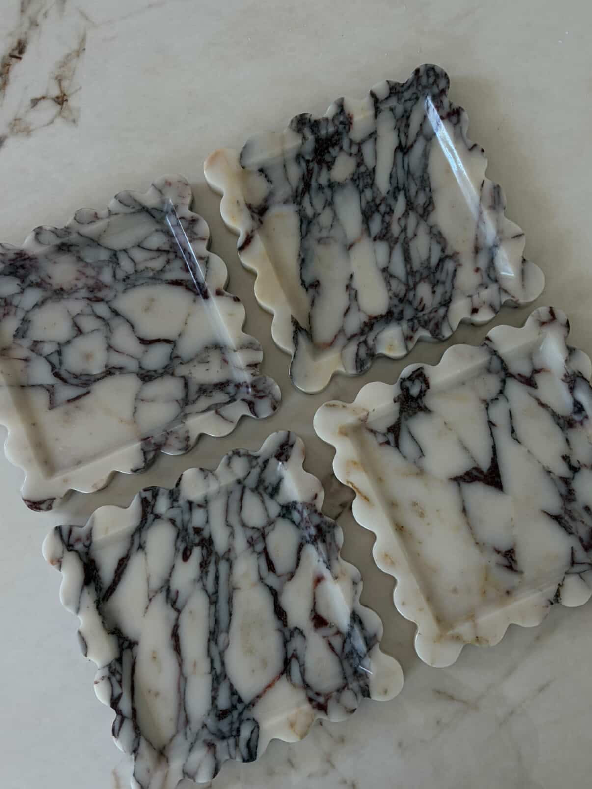 The Nora Marble Tray