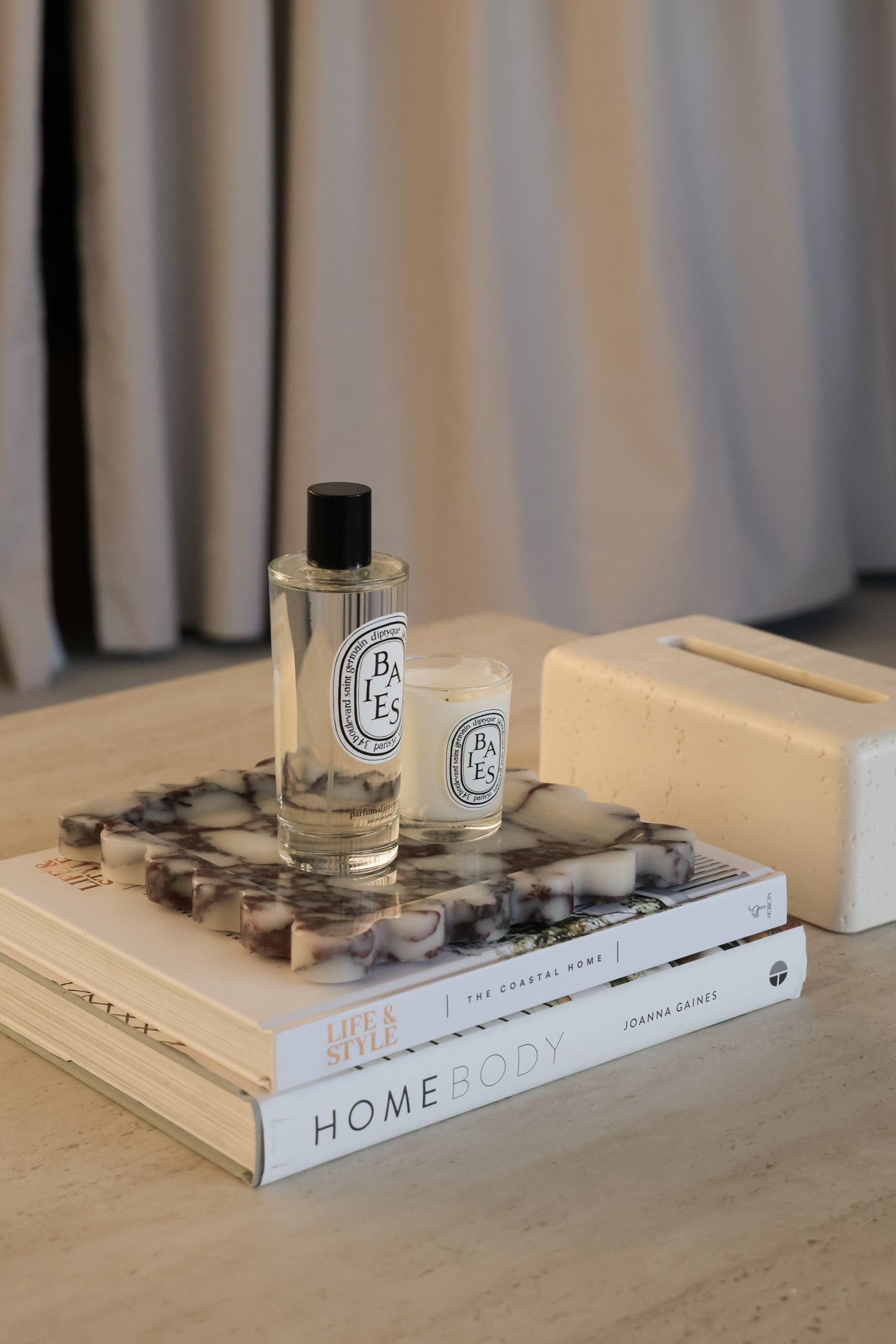 The Nora Marble Tray