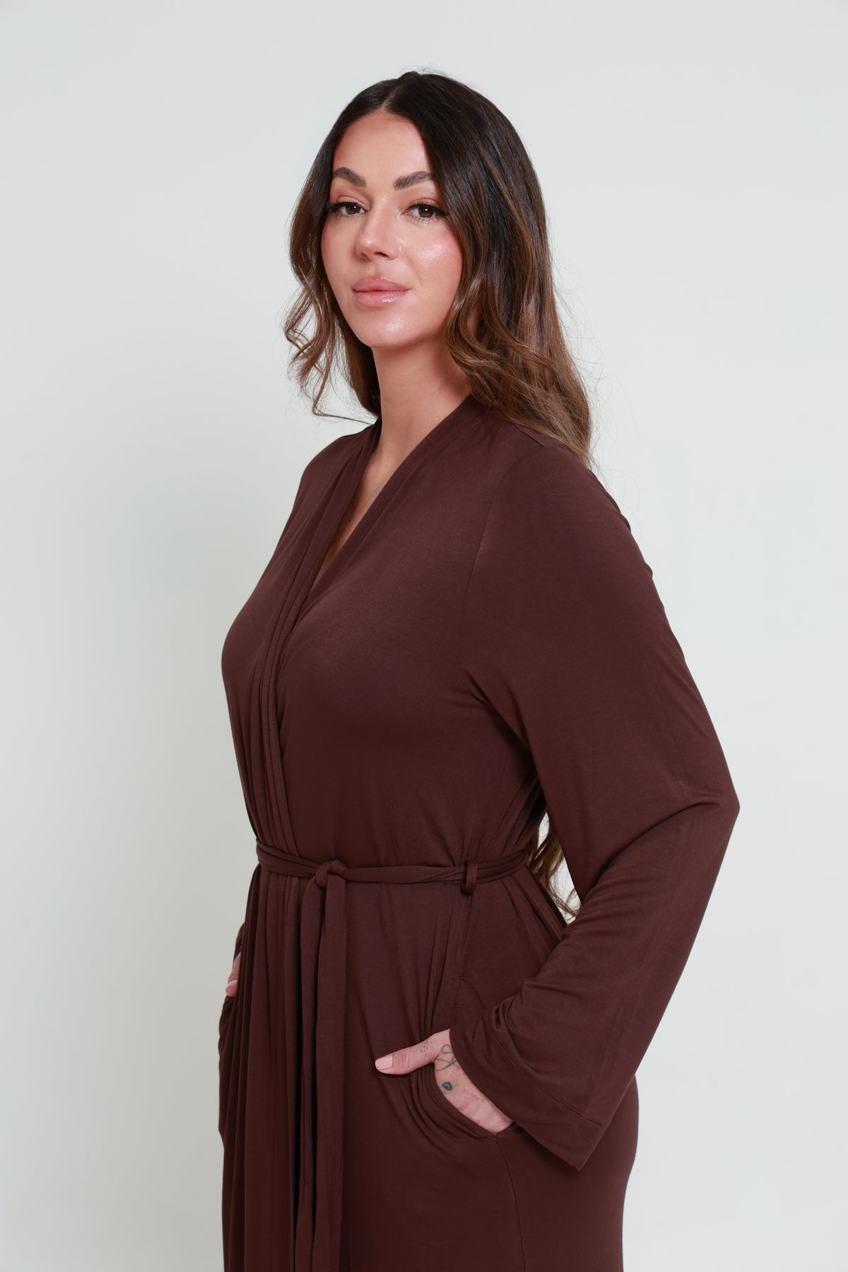 The Elora Maxi Modal Robe